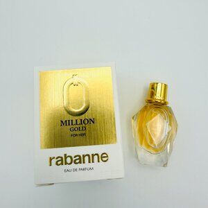 3709 ONE MILLION GOLD FOR HER RABANNE NEW HIGH END FRAGRANCE DELUXE SAMPLE